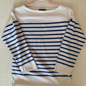 Saint James Breton Naval Striped Boatneck Top Size FR 34